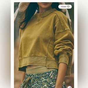 Free people size small sweatshirt NEW